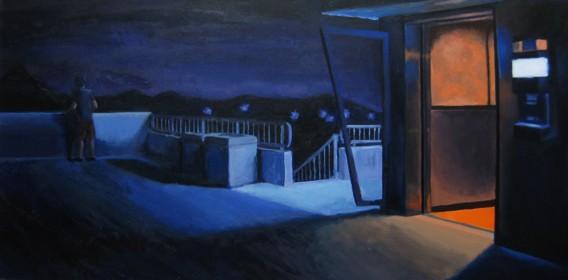 In Silence, arcrylic on canvas, 2010