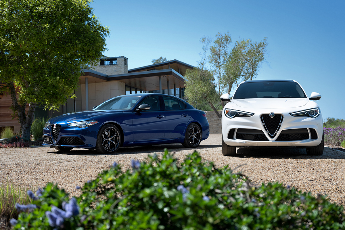 Alfa Romero retouched image